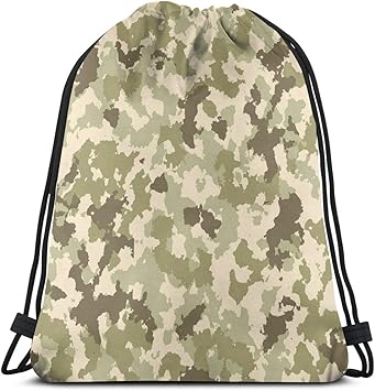 camo cinch bag