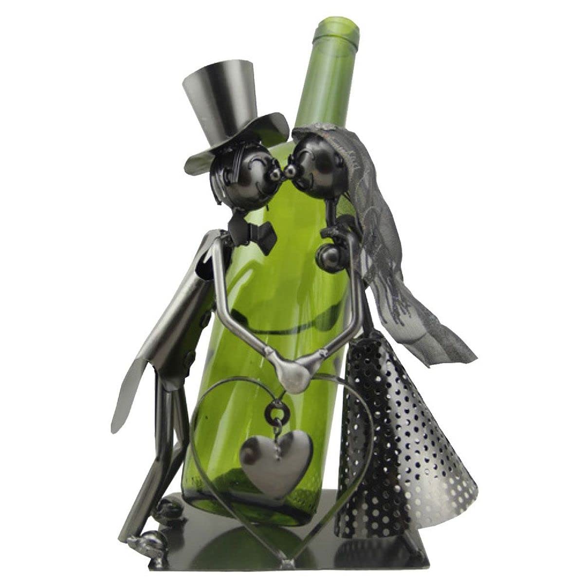 Home Decoration 523833 Bottle Holder, Metal, Multicoloured