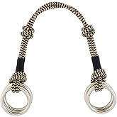 Weaver Leather Justin Dunn Bitless Bridle Nosepiece, Black/Tan