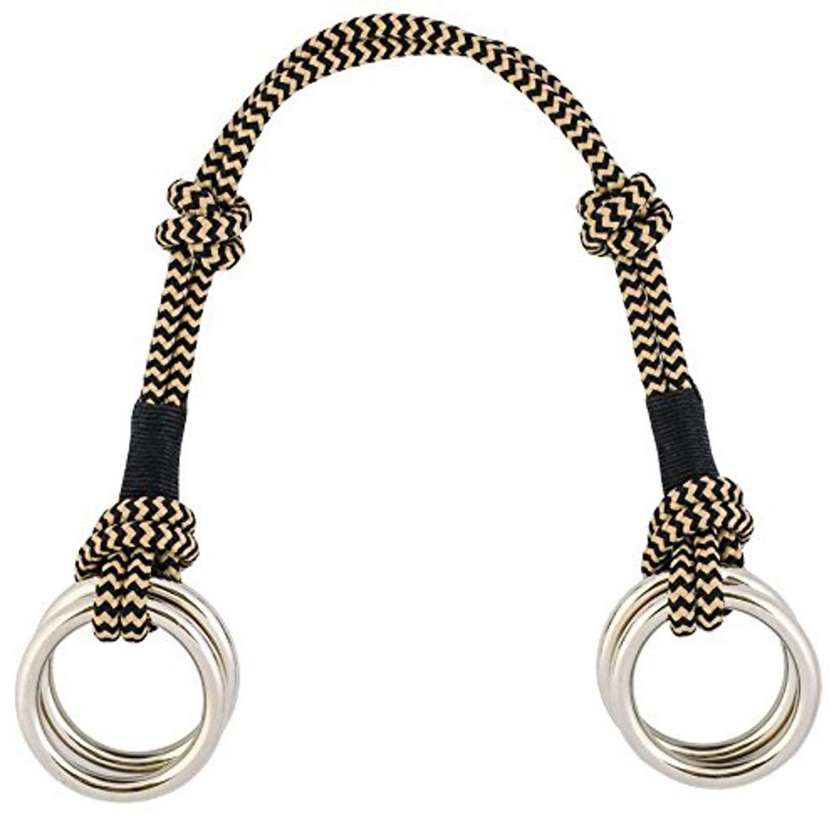 Weaver Leather Justin Dunn Bitless Bridle Nosepiece, black/Tan, 3ft to 6ft