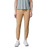 Columbia Womens All Seasons Slim Pull-On Pant, Canoe, Large x S
