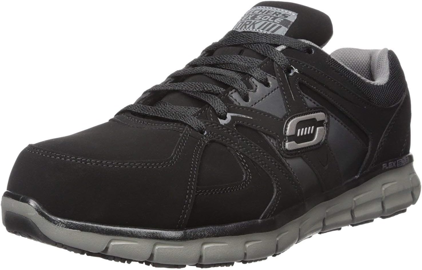 skechers for work men's synergy ekron alloy toe
