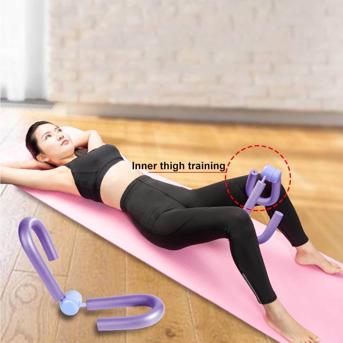 COVVY Thigh Master Thigh Workout Exerciser Thigh Toner Thigh Trimmer Butt/Leg/Arm/Chest Toner, Bodybuilding Fitness Weight Loss Slimming Home Gym Trainer Equipment : Sports & Outdoors