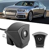 KIMISS Front View Camera Bumper HD Waterproof Night Vision Car Cam for Audi A4 view 2