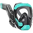 Seaview 180 V3 Full Face Snorkel Mask Adult- The V3 is The Perfect Snorkeling Gear for Adults- Snorkel Mask with 180 Panoramic Viewing and Up to 600% Easier Breathing- Patented Flowtech Air Intake