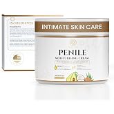 Vellur&eacute; Penile Cream Men's Intimate Moisturizer &amp; Genital Skin Care, 4oz | Peptide &amp; 7-Oil Blend, Foreskin Lotion, Chafing Defense &amp; Dryness Relief, Natural Sensitivity Support, No Scent