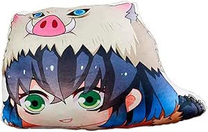 xixi Demon Slayer Plush Pillow Hashibira Inosuke Kimetsu no Yaiba Throw