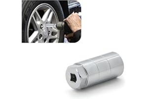 Ajxn 1 PC Oil Pressure Sensor Disassembly Tool, Metal Vehicle Oil Pressure Socket, Universal Automobile Repair Tools, for Most Cars, Trucks and Vans (Silver #5)