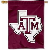 Texas A&M Lone Star Logo Banner House Flag