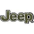 Jeep Iconic Text Logo Acrylic Magnet (3.85"x1.25")