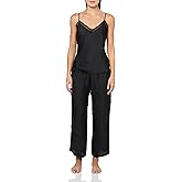 Natori womens Ashley Icon Cami Pj Set W/Lace Length 23 1/2" Inseam 26"