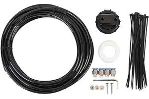 Aramox Differential Axle Breather Kit OE 170112 Polyethylene Material, High Flow Ventilation Enhances Off Road Performance fo