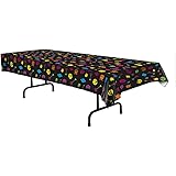 80's Tablecover Party Accessory (1 count) (1/Pkg)