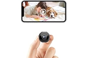 Mini WiFi Camera,Small Magnetic Wireless Cameras,4K 1080P Smart App 2.4Ghz,140° Wide Angle,AI Motion Detection Alarm and Nigh