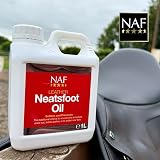 NAF Leather Neatsfoot Oil 1L Traditional Leather Conditioner for Tack view 4