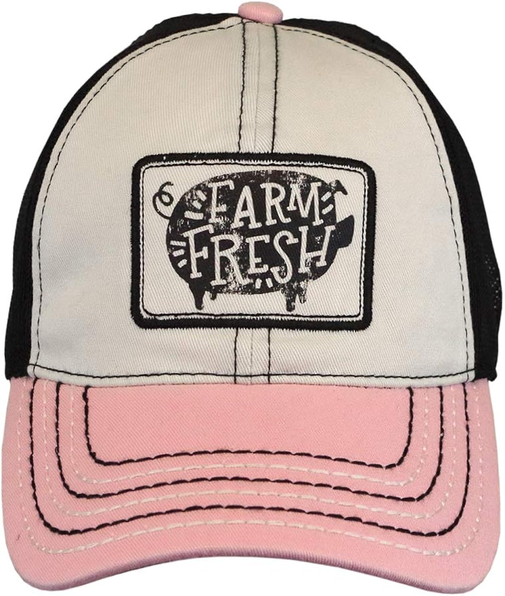 dusty rose baseball cap