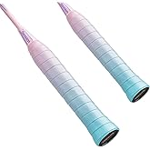 Senston 2pcs Racquet Grips Tape Overgrip for Tennis/Badminton/Squash Racquet Handle Grips