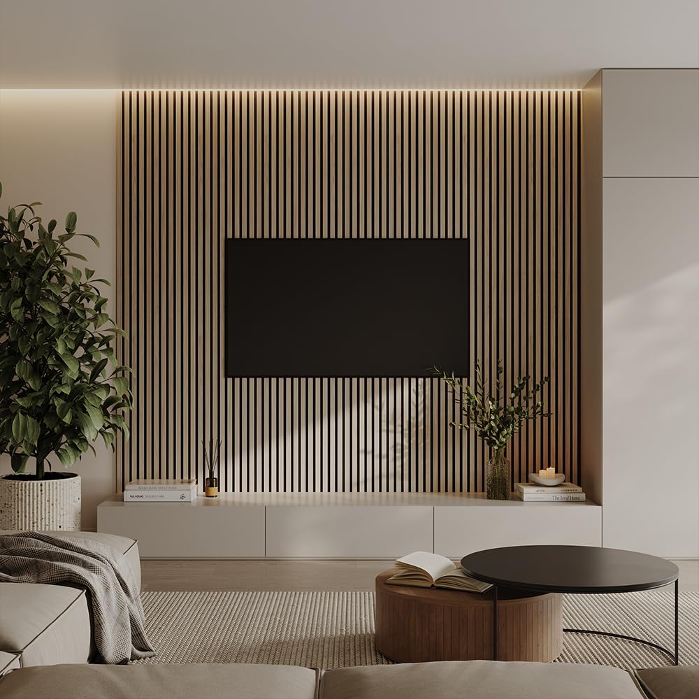 Vicco Wandpaneele Akustikpaneel, Braun, 4 Stück 3