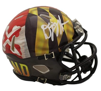 Amazoncom Dj Moore Autographedsigned Maryland Terrapins