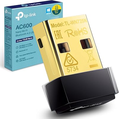 TP-Link Archer T2UB Nano AC600 WiFi Bluetooth 4.2 USB Adapter Windows 11/10