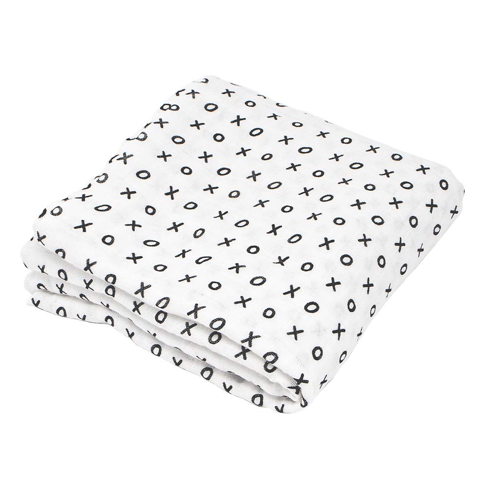 Mua 北欧柄 モノトーン おくるみ 1cm 1cm Whiteleaf 綿100 モスリンコットン 大判 ベビーブランケット ベビーバスタオル ガーゼタオル 保温 吸水 速乾 新生児 赤ちゃん 出産祝い におすすめ マルバツ Tren Amazon Nhật Chinh Hang 21 Fado