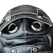 NewMaxer Fetish Mask Head Hood with Lockable Blindfold Dildo Penis Mouth Gag Costume Bondage