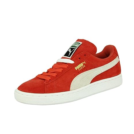 puma suede rojos mujer