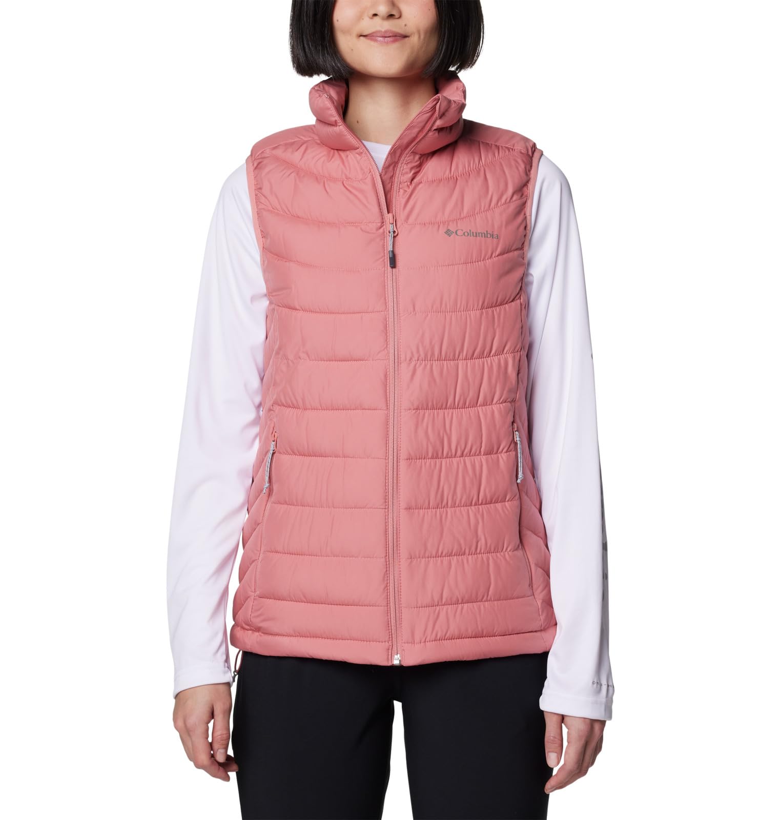 Columbia Women’s Powder Lite II Vest, Pink Agave, XX-Large