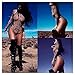CEG Show Women Sexy Tattoo Printed Long Sleeve Jumpsuits Rompers