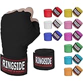 Ringside Mexican Style Boxing Hand Wraps 180" | Semi-elastic cotton blend, thumb loop, hook-loop closure, wrist support, knuckle coverage, for boxing, MMA, Muay Thai