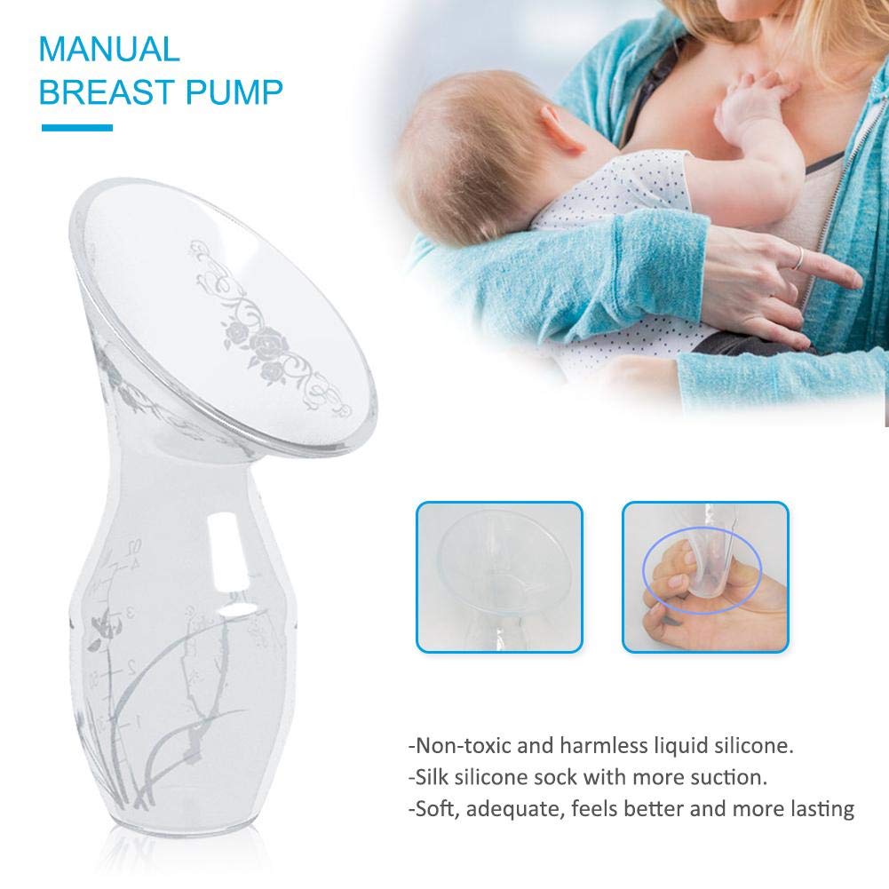 Tire Lait Tire Lait Manuel Pompe Dallaitement Non Toxique Inoffensif Doux Et Se Sentir Bien Couleur Transparente Pp De Qualite Alimentaire Plus Durable Convient Aux Meres Le Repas De Bebe Bebe Puericulture