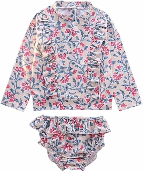 Amazon Co Jp 水着 ワンピーススイム ロンパーススイム ベビー キッズ 子供 女の子 スイミング ジュニア みずぎ 女児用 温泉 スクール 子供水着 女の子水着 フリル ワンピース 可愛い おしゃれ 連体水着 100 110 1 130 140 プレゼント 服 ファッション小物