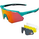 ROCKBROS Polarized Sports Sunglasses for Men Baseball Cycling Sunglasses UV400 Protection for Women Men