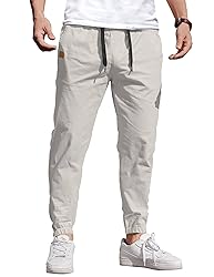 COOFANDY Mens Casual Joggers Pants - Cotton