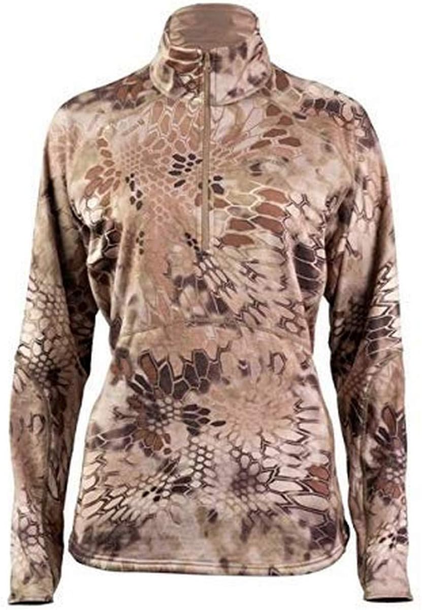 Kryptek Women's Cronos 1/2 Zip: Amazon.co.uk: Clothing