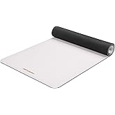 Retrospec Laguna 5mm Yoga Mat - Fitness Mat for Women, Men & Children, Slip-Resistant and Moisture Absorbing Exercise Mat for Home, Pilates, Yoga and Floor Workouts
