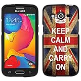 Samsung Galaxy Avant Keep Calm and Carry on Union Jack Case