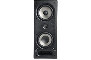 Polk Audio 265-RT 3-Way in-Wall Speaker - The Vanishing Series | Easily Fits in Ceiling/Wall | High-Performance Audio - Use i