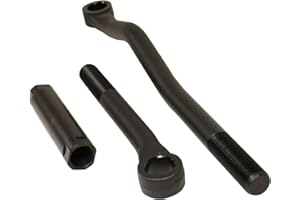 BD Diesel 1032013-F Track Bar Kit Incl. Drivers and Pass. Side Track Bars/Threaded Connectors/Bushing Set/16mm Sleeve/Hardwar
