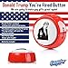 Donald Trump You’re Fired Sound Button Gag Toy - Red Base with Hilarious Angry Donald Trump’s Face on Top - Push the Button Funny Sound Effect Machine Political Boss Office Gift - 2 Batteries Included