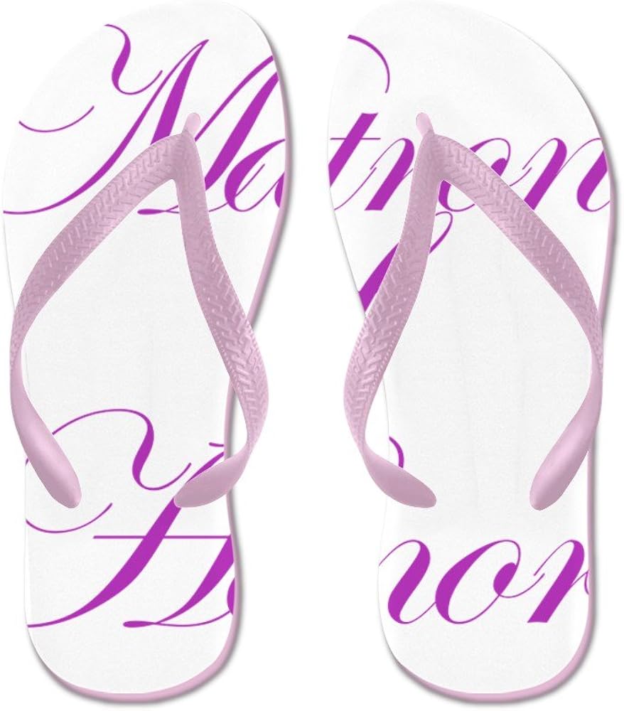 matron of honor flip flops