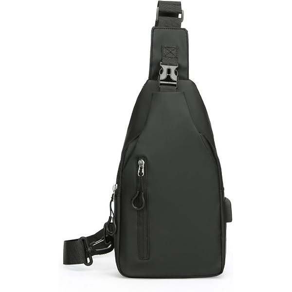 Amazon.com | Hebetag Water Repellent Nylon Sling Bag  display picture 2