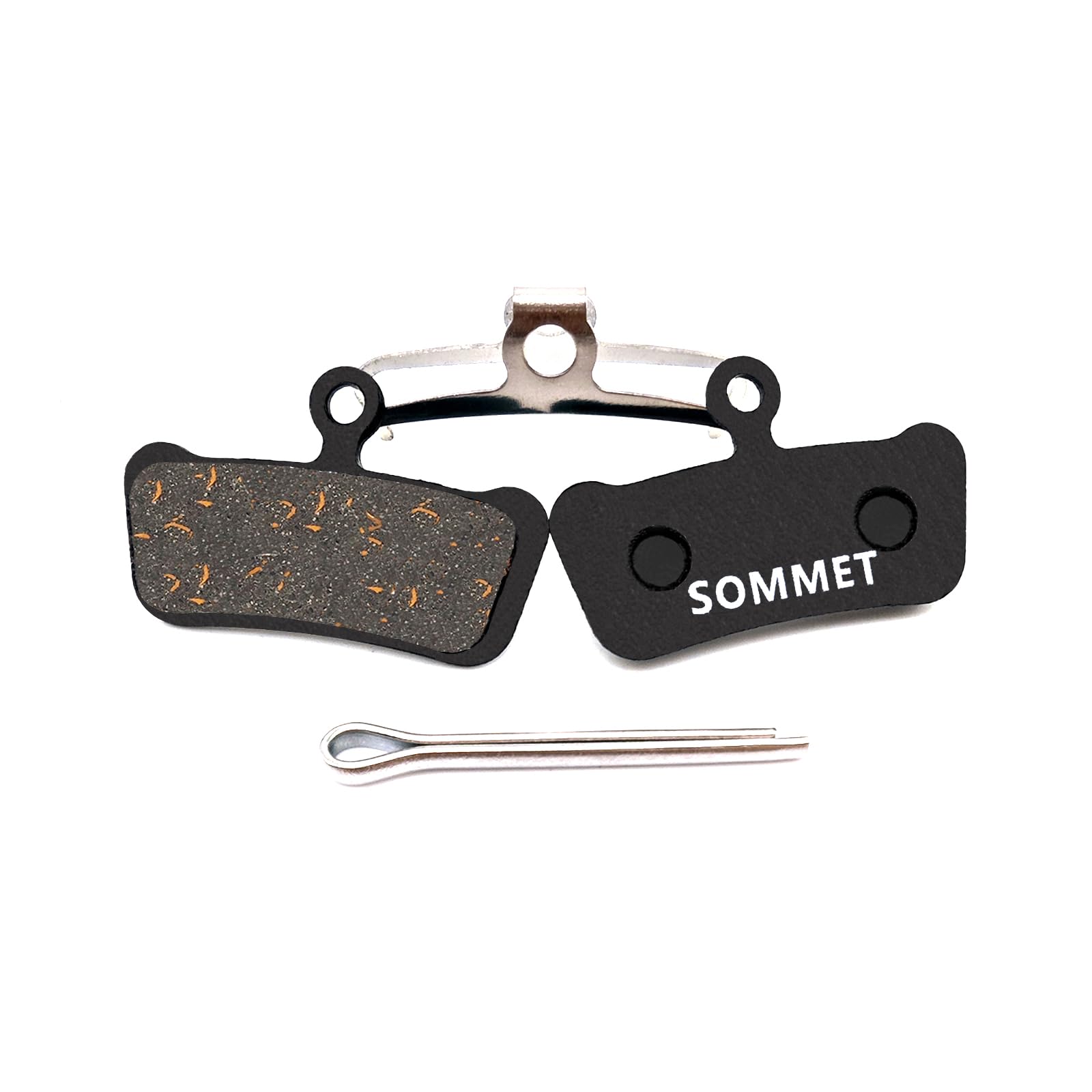 SOMMET Resin and Semi-Metallic Disc Brake Pads fit for Avid XX Trail/XO Trail / E9 Trail / E7 Trail/Sram Guide ZSP12-1
