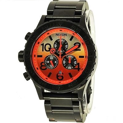Nixon 42-20 Chrono Watch - All Black Sunrise, One Jamaica | Ubuy