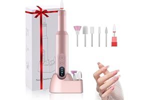 Welan Electric Nail Drill, Professional Cordless NailDrill for Acrylic and Gel Nails, Portable Electric Nail Drill Efile Kit for Manicure Pedicure and Polishing Tools Design for Home Use