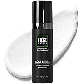 Tiege Hanley Acne Serum for Men, Facial Serum with Salicylic Acid, Granactive Complex & Tea Tree Oil for Blackheads, Visible Pores & Uneven Tone, Moisturizer for Oily Skin, Men’s Skin Care, 0.8 fl oz