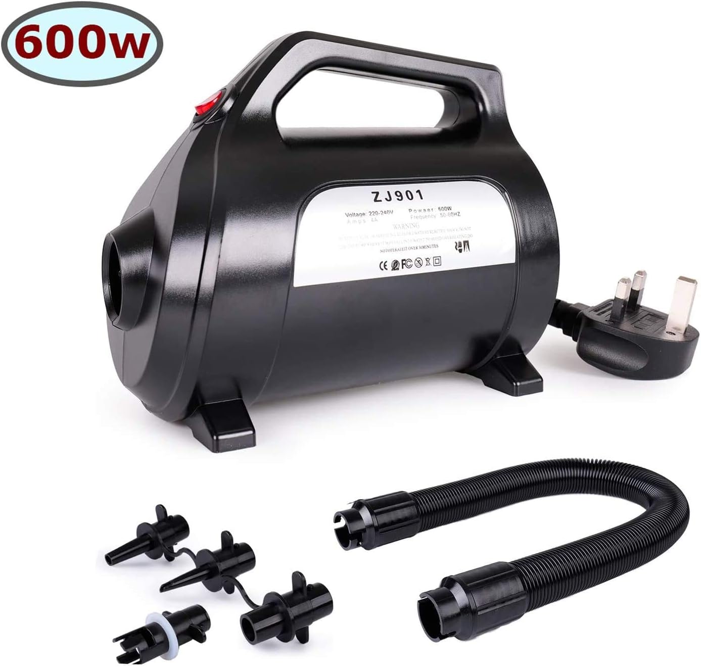 pompa ad aria elettrica per gonfiabili 800w