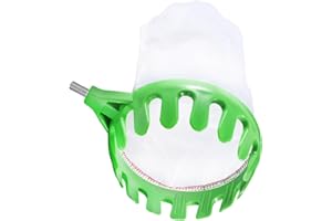 BEBEMOKO Picker Pole Picking Basket Portable Fruit Picker for Garden Berry Picking Basket