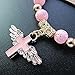 WE 12 Pcs Angel Wing Cross Bracelet Favor for Girl - Baptism Favor/Christening Favor/Bautizo Recuerdos