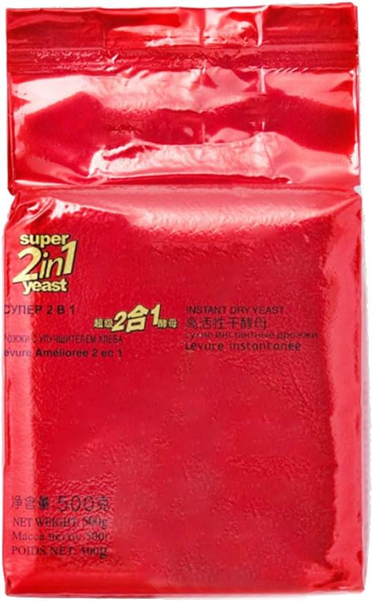 Yeast, 1 Bag Bread Yeast, 500g Low Glucose Tolerance Instant Dry Yeast Highly Active Powder Bread Making